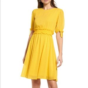 Rachel Parcell Smocked Waist Dress